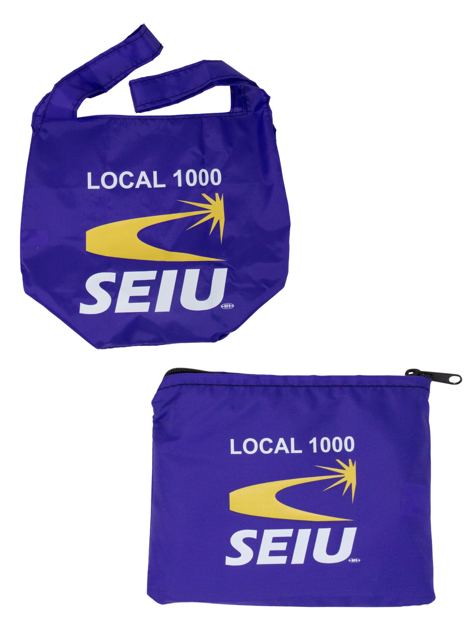 Fold Away Tote Bag with Pouch