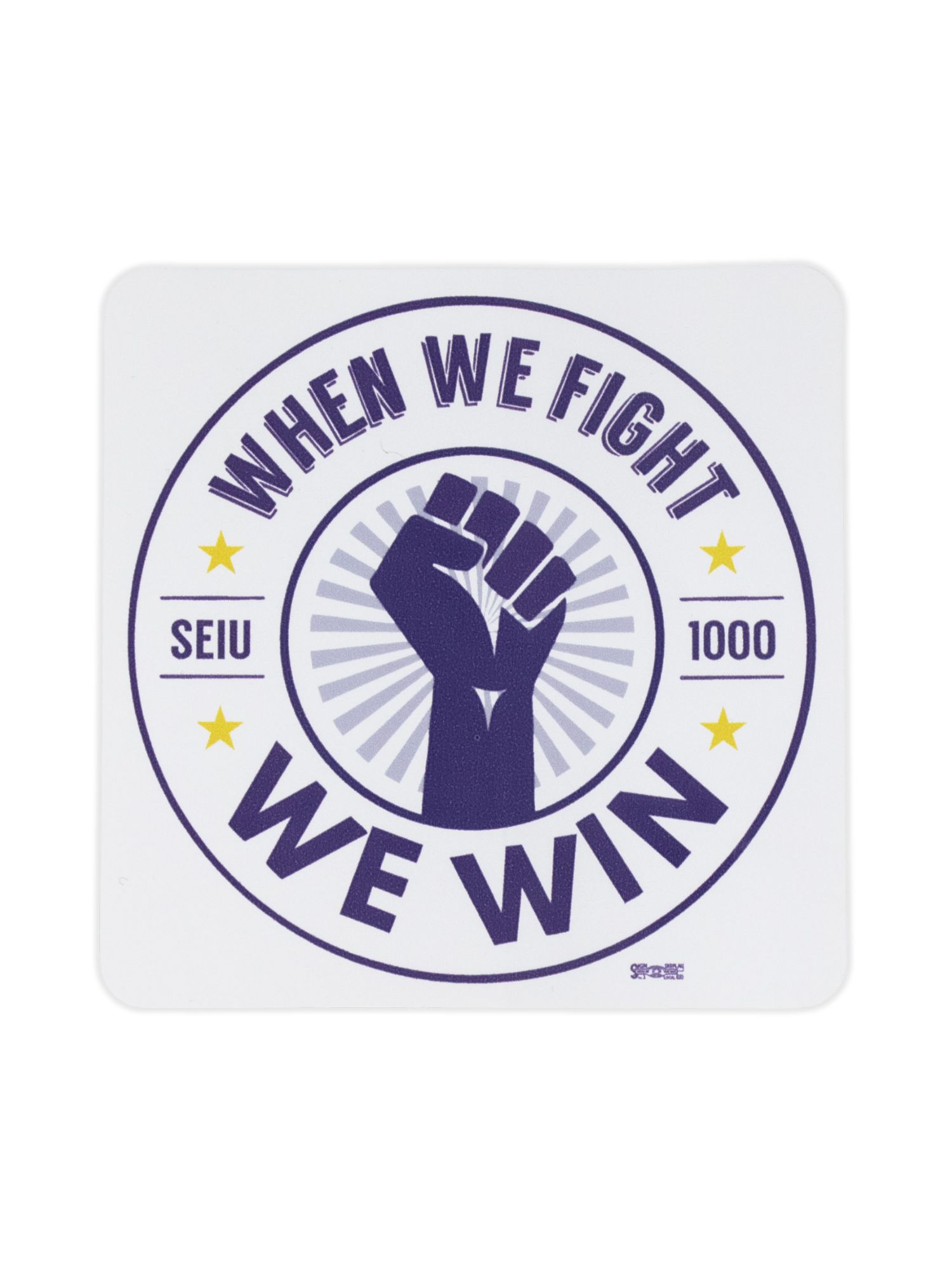 When We Fight We Win Decals